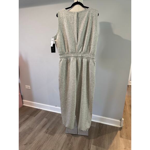 YPB neoKnit by Abercrombie & Fitch Jumpsuit Jogger Pant - Heather Gray Sz XL NWT - Picture 3 of 9
